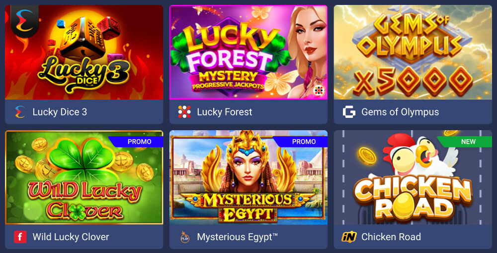 Слоты на сайте 1xBet